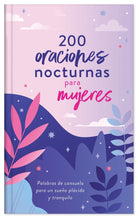 Cover image for 200 Oraciones Nocturnas Para Mujeres, isbn: 9781636097435
