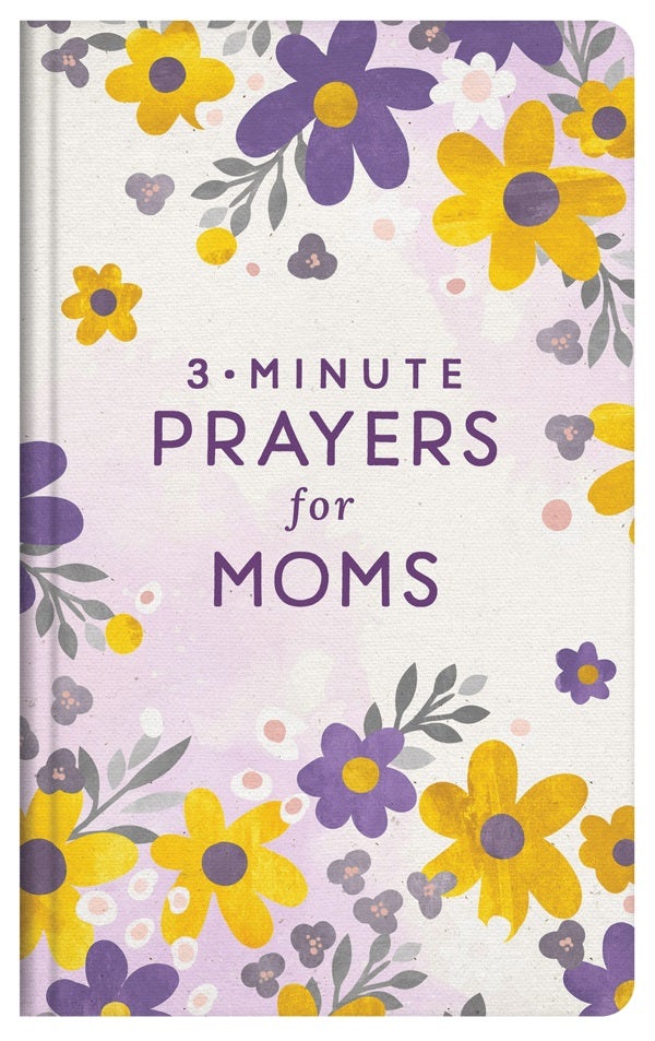 Cover image for 3-Minute Prayers for Moms, isbn: 9781636097824