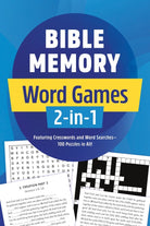 Cover image for Bible Memory Word Games 2-In-1, isbn: 9781636097985