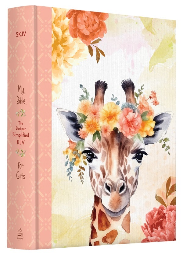 Cover image for My Bible Skjv for Girls [Floral Giraffe], isbn: 9781636098197