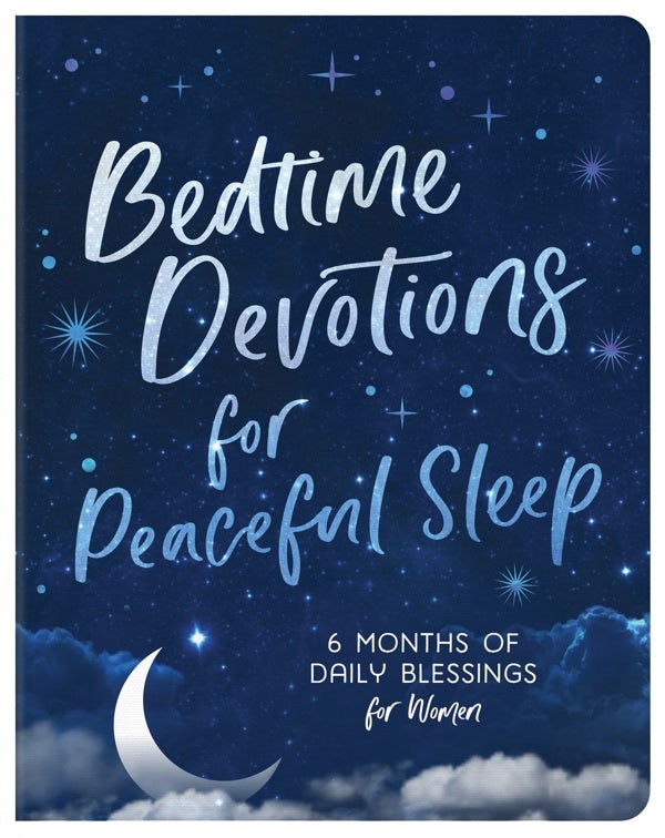 Cover image for Bedtime Devotions for Peaceful Sleep, isbn: 9781636098463