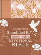 Cover image for The Hope & Healing Devotional Bible [Doves & Floral Ginger], isbn: 9781636098906