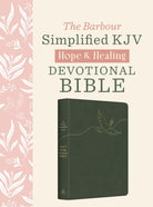 Cover image for The Hope & Healing Devotional Bible [Dark Sage Doves], isbn: 9781636098913