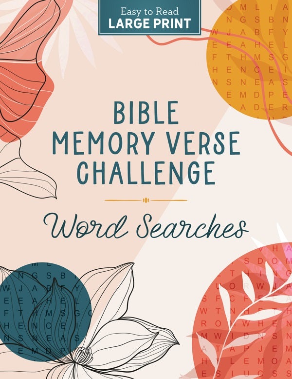 Cover image for Bible Memory Verse Challenge Word Searches Large Print, isbn: 9781636099019