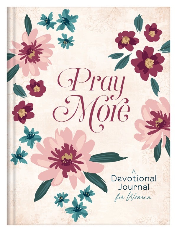 Cover image for Pray More: A Daily Devotional Journal for Women, isbn: 9781636099125