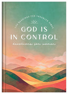 Cover image for God Is in Control Devotions for Women, isbn: 9781636099576