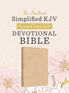 Cover image for Mustard Seed Faith Devotional Bible--Barbour Skjv [Beige Polka Dots], isbn: 9781636099743