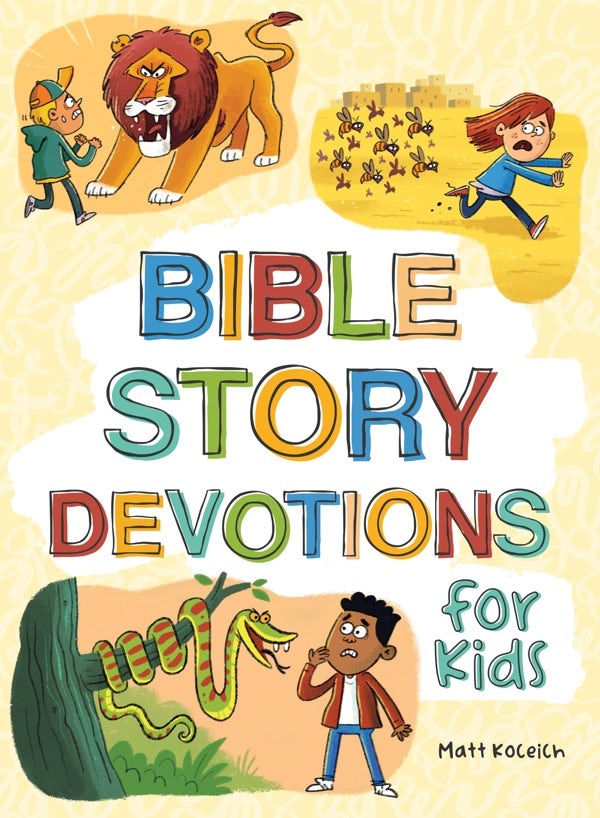 Cover image for Bible Story Devotions for Kids, isbn: 9781636099828
