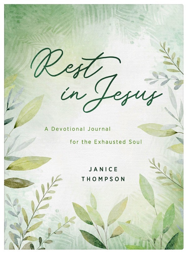 Cover image for Rest in Jesus: A Devotional Journal for the Exhausted Soul, isbn: 9781636099910