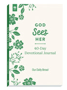 Cover image for God Sees Her 40-Day Devotional Journal, isbn: 9781640703292