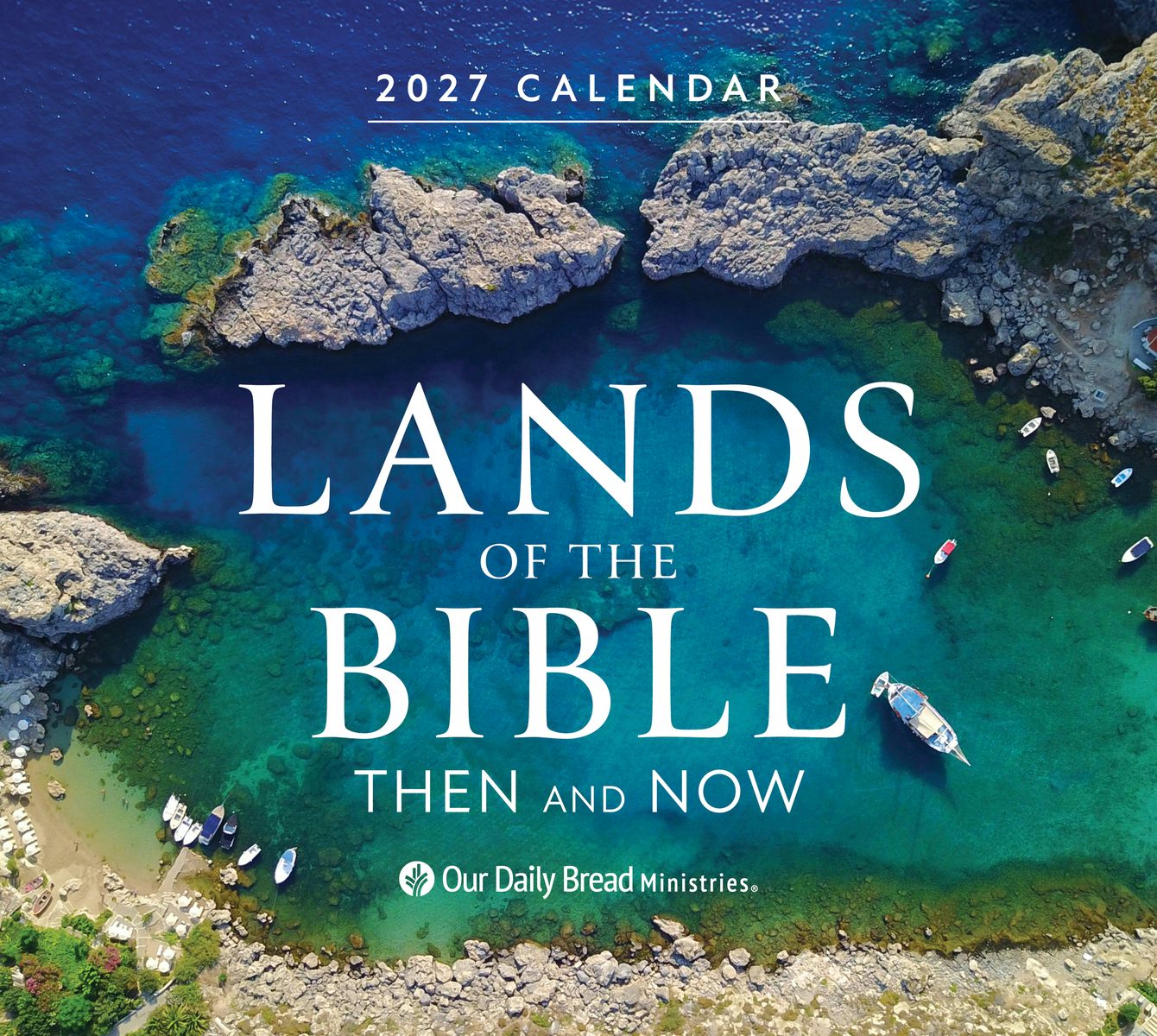 Cover image for Lands of the Bible 2027 Wall Calendar, isbn: 9781640704671
