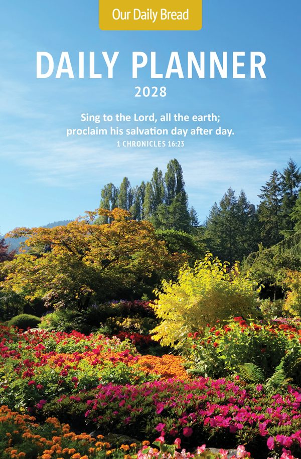 Cover image for Our Daily Bread 2028 Daily Planner, isbn: 9781640706040