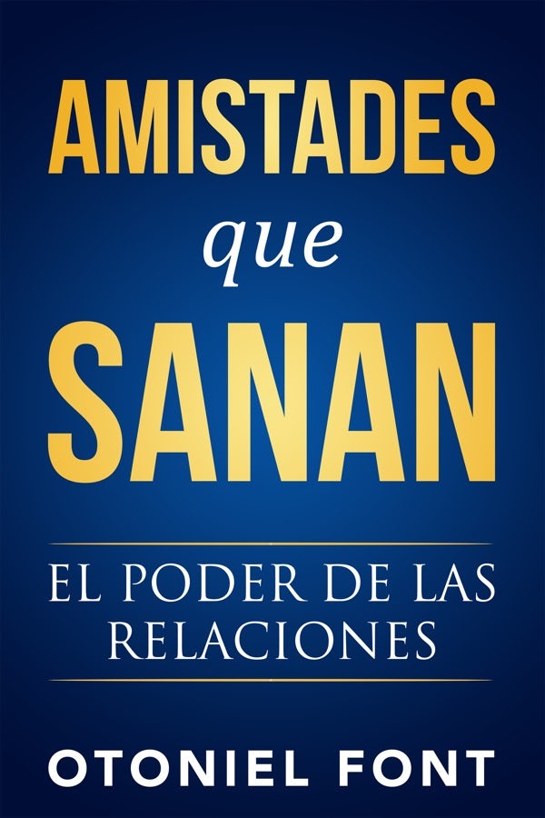 Cover image for Amistades Que Sanan, isbn: 9781641233606