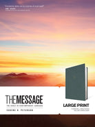 Cover image for The Message Large Print, isbn: 9781641581226