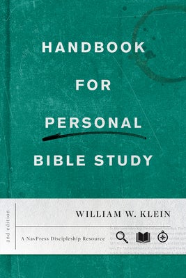 Cover image for Handbook for Personal Bible Study Second Edition, isbn: 9781641582681