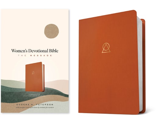 Cover image for The Message Women's Devotional Bible (Leather-Look, Terracotta), isbn: 9781641585521