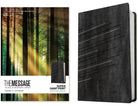 Cover image for The Message Super Giant Print (Leather-Look, Charcoal/Silver), isbn: 9781641585590