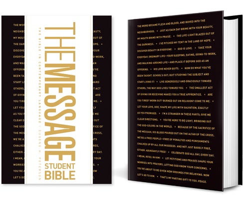 Cover image for The Message Student Bible (Hardcover), isbn: 9781641588041