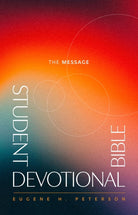 Cover image for The Message Student Devotional Bible (Hardcover), isbn: 9781641588058
