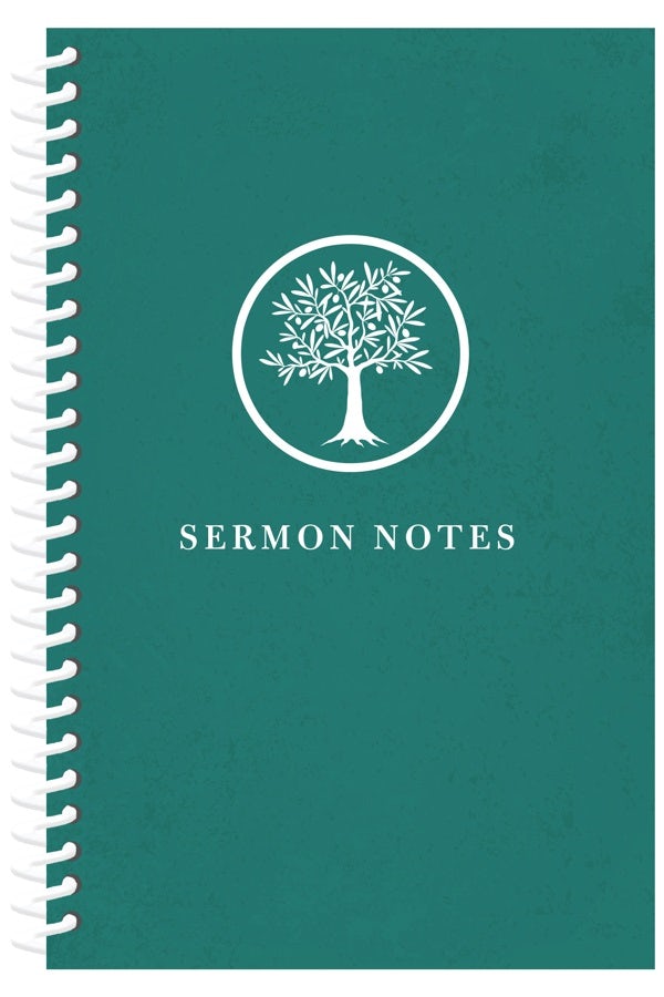 Cover image for Sermon Notes Journal [Olive Tree], isbn: 9781643520124