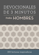 Cover image for Devocionales de 3 Minutos Para Hombres, isbn: 9781643522661