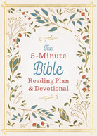 Cover image for The 5-Minute Bible Reading Plan and Devotional, isbn: 9781643525112