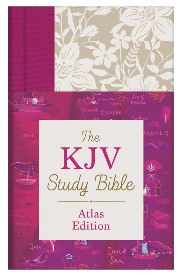Cover image for The KJV Study Bible: Atlas Edition [feminine], isbn: 9781643525167