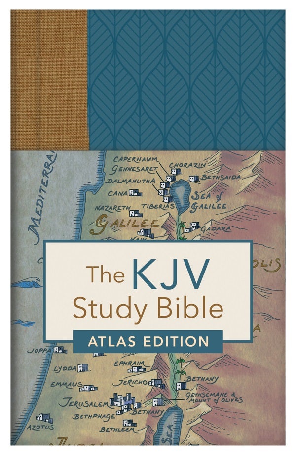 Cover image for The KJV Study Bible: Atlas Edition [neutral], isbn: 9781643525174
