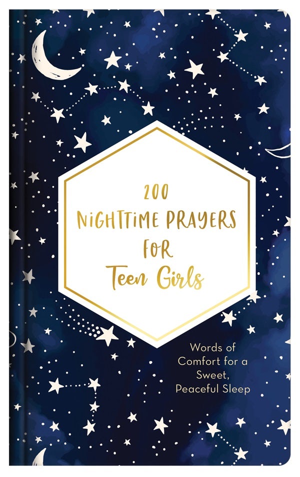 Cover image for 200 Nighttime Prayers for Teen Girls, isbn: 9781643526553