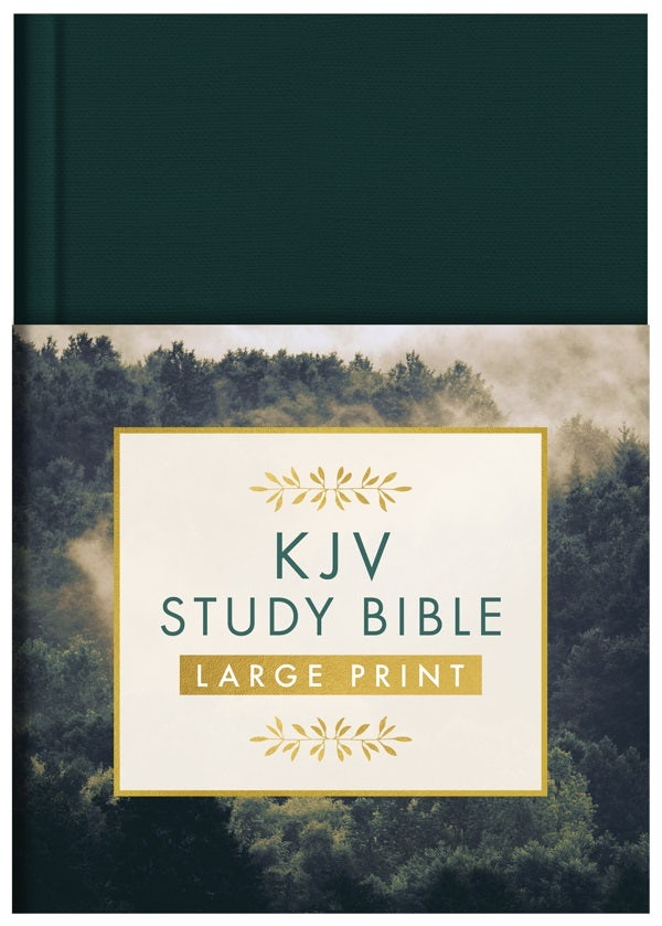 Cover image for KJV Study Bible - Large Print [gold Spruce], isbn: 9781643527963