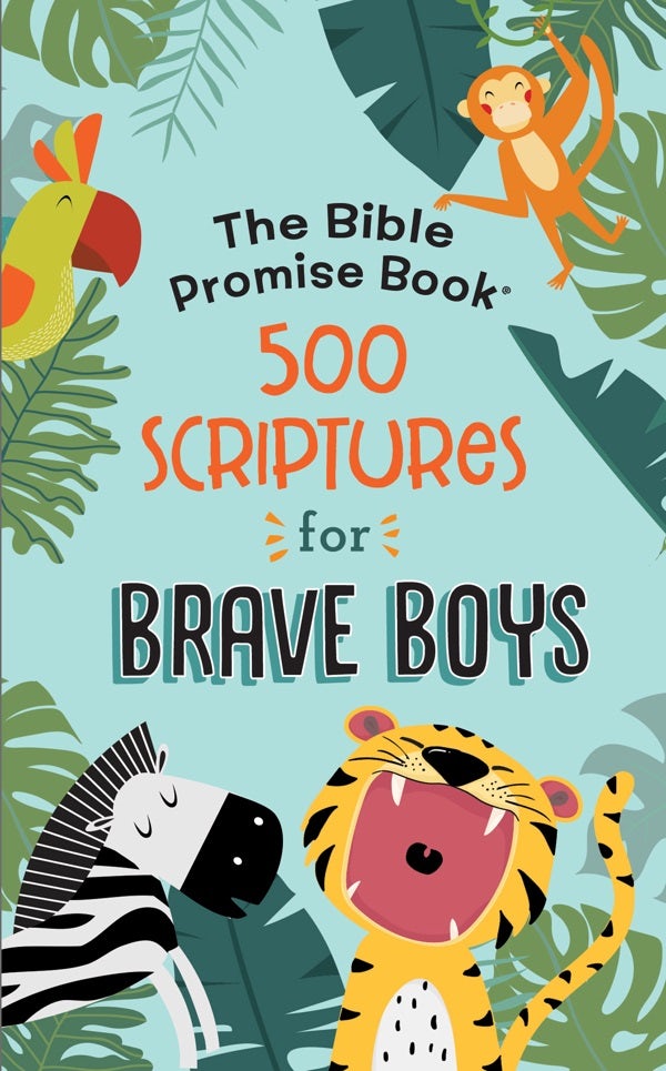 Cover image for Bible Promise Book: 500 Scriptures for Brave Boys, isbn: 9781643529127