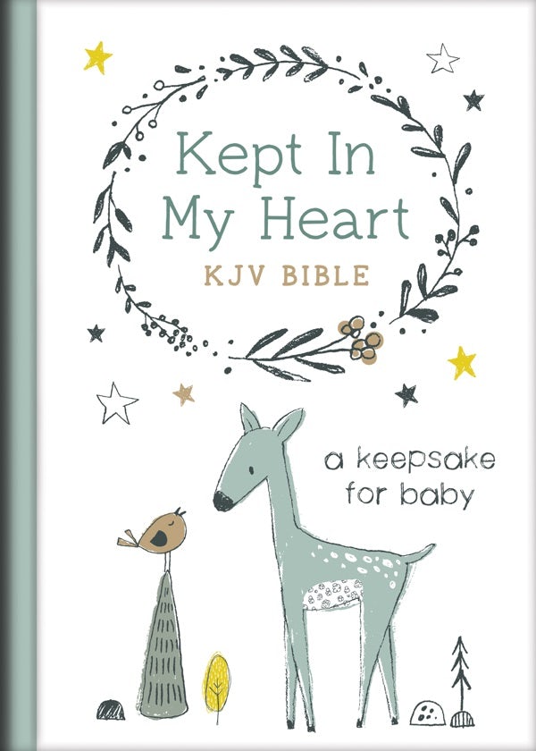 Cover image for Kept in My Heart KJV Bible [Hazel Woodland], isbn: 9781643529837