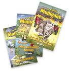 Cover image for Magnificent Mulligans 3-Pack: Leapin' Leopards / Lions, Elephants, and Lies / Smoke in the Air!, isbn: 9781646071548