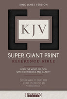 Cover image for KJV Super Giant Print Bible, isbn: 9781683070207