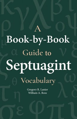 Cover image for A Book-By-Book Guide to Septuagint Vocabulary, isbn: 9781683071969