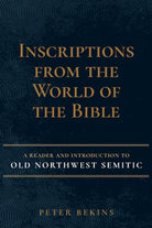 Cover image for Inscriptions from the World of the Bible, isbn: 9781683072096