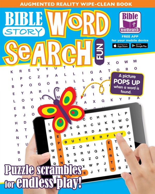 Cover image for Bible Story Word Search Fun, isbn: 9781683228332