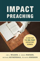 Cover image for Impact Preaching, isbn: 9781683592105