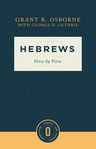 Cover image for Hebrews Verse by Verse, isbn: 9781683595373