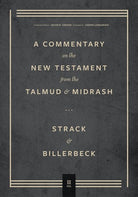 Cover image for Commentary on the New Testament from the Talmud and Midrash, isbn: 9781683595472