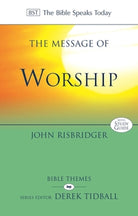 Cover image for The Message of Worship, isbn: 9781783592968