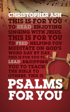 Cover image for Psalms for You, isbn: 9781784984151