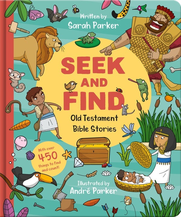 Cover image for Seek and Find: Old Testament Bible Stories, isbn: 9781784984748