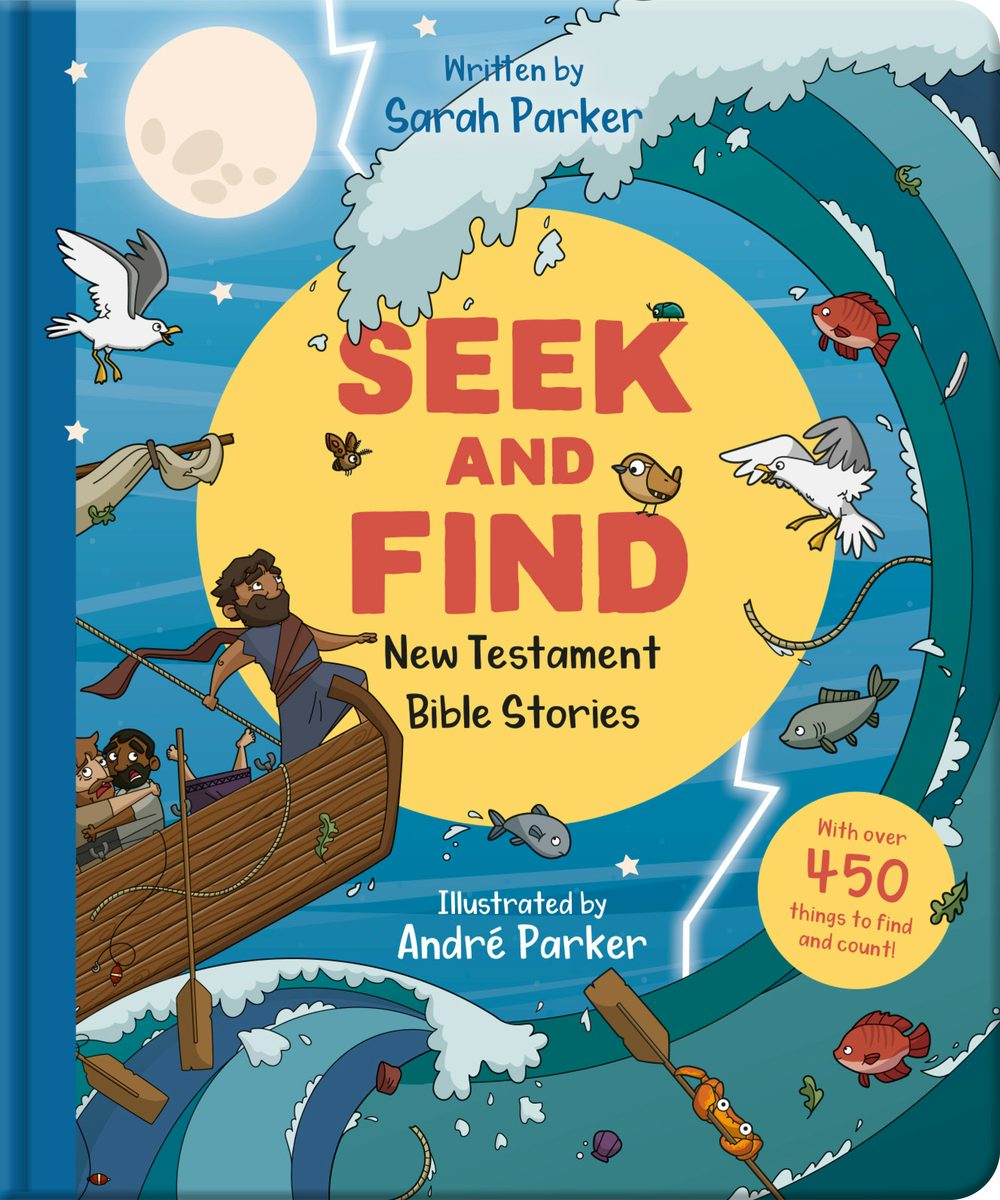 Cover image for Seek and Find: New Testament Bible Stories, isbn: 9781784986582