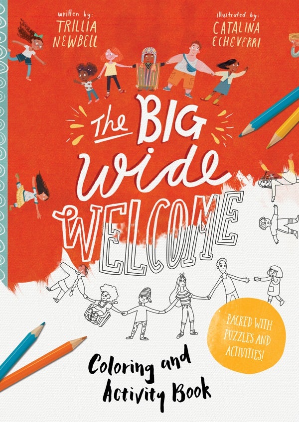 Cover image for The Big Wide Welcome Art and Activity Book, isbn: 9781784987886