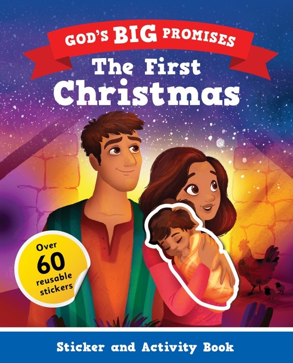 Cover image for God's Big Promises Christmas Sticker and Activity Book, isbn: 9781784989002