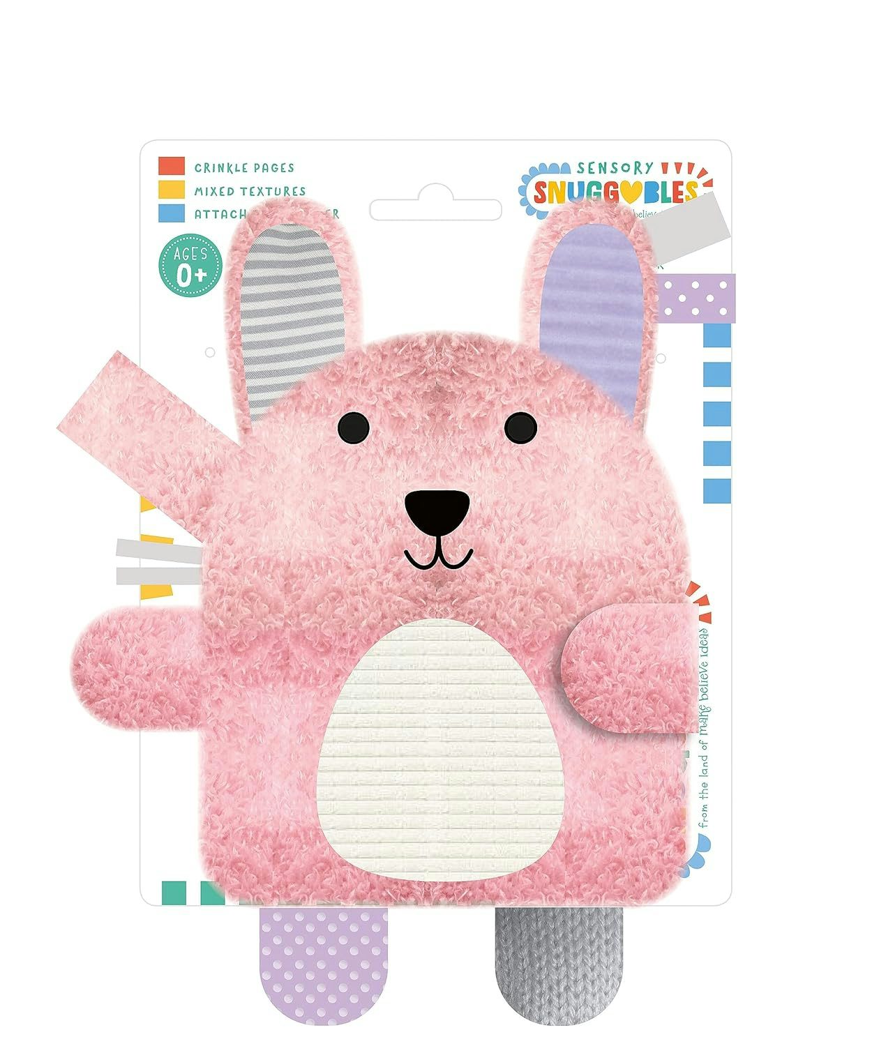 Cover image for Sensory Snuggables Bunny Soft Book, isbn: 9781805445166