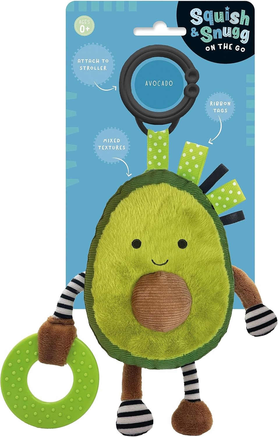 Cover image for Squish and Snugg on the Go Avocado, isbn: 9781805446682