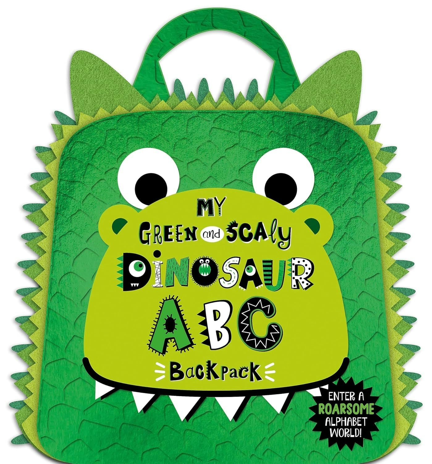 Cover image for My Green and Scaly Dinosaur ABC Backpack, isbn: 9781805447344