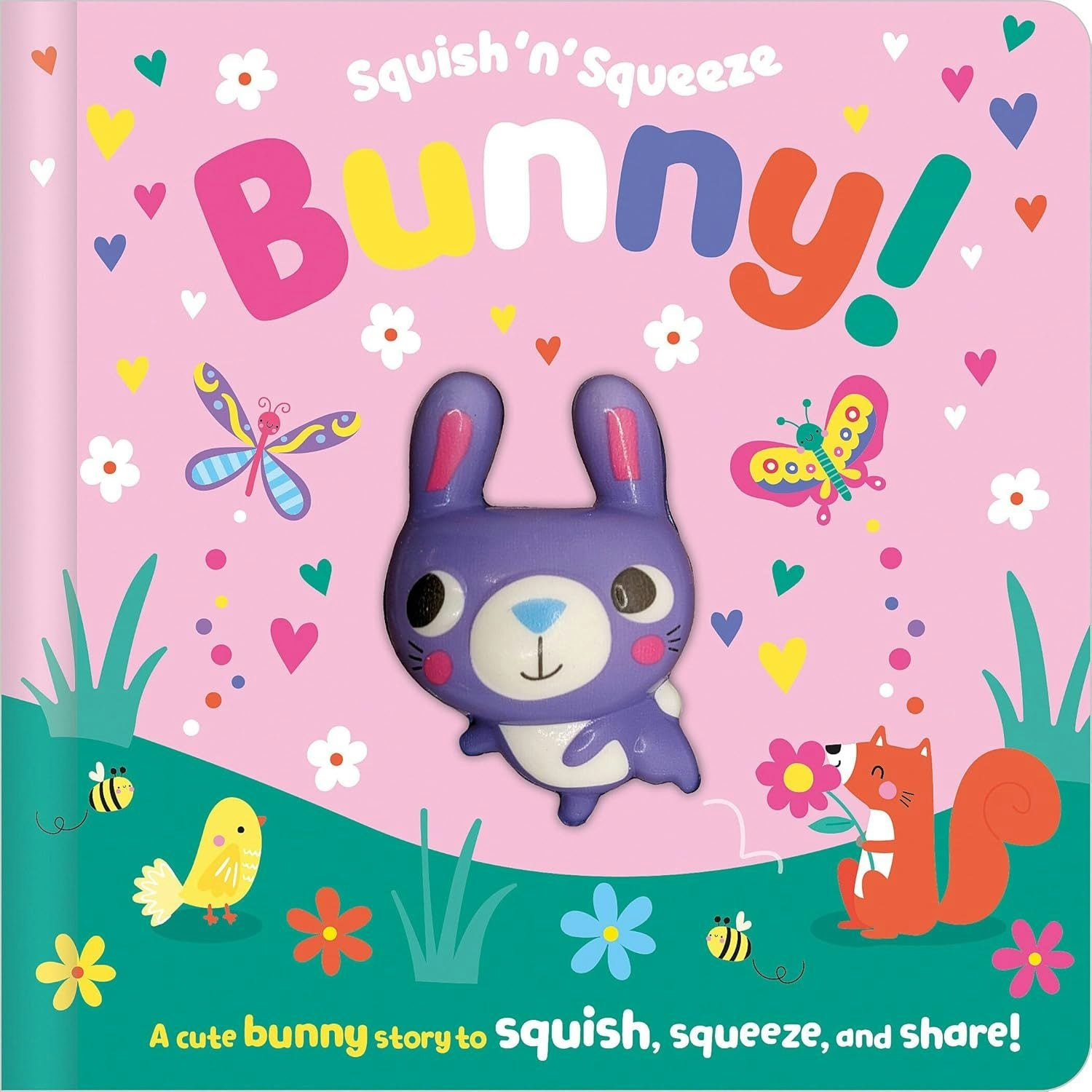 Cover image for Squish 'n' Squeeze Bunny!, isbn: 9781805447627